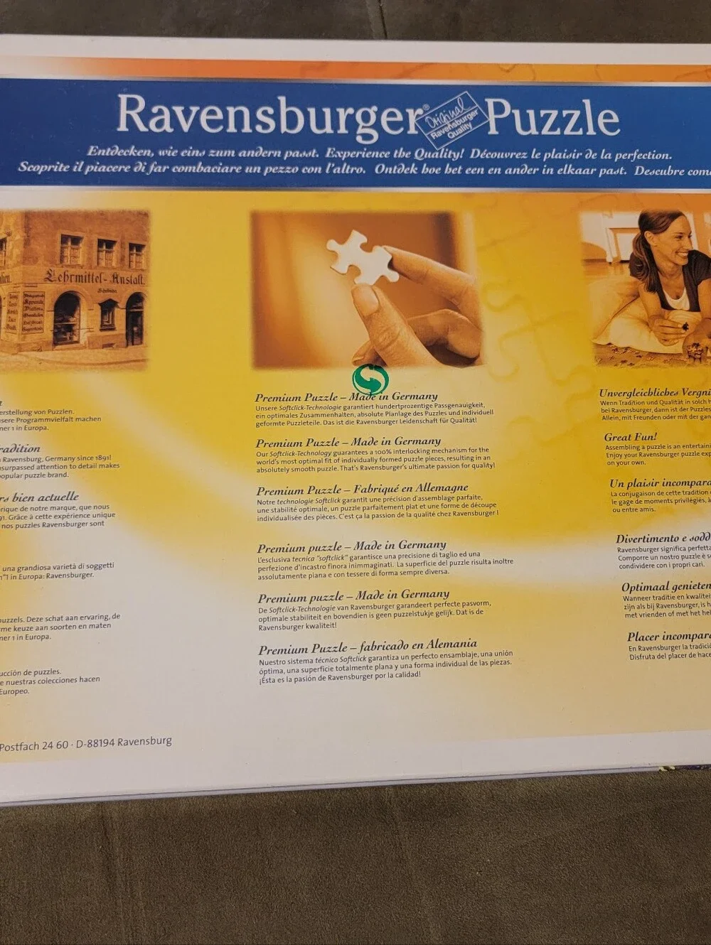 Ravensburger 3000‑Piece Puzzle Underwater Paradise Ocean Scene NEW SEALED